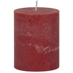 Weizenkorn, Kerzen, Kerze Ice 10 cm x 8 cm, Kaminrot, 4 Stück (4 Stk.)