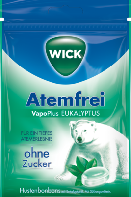 Dallmann's Pharma Candy GmbH WICK Atemfrei Eukalyptus Bonbons o.Zucker Beutel 72 g 12595300