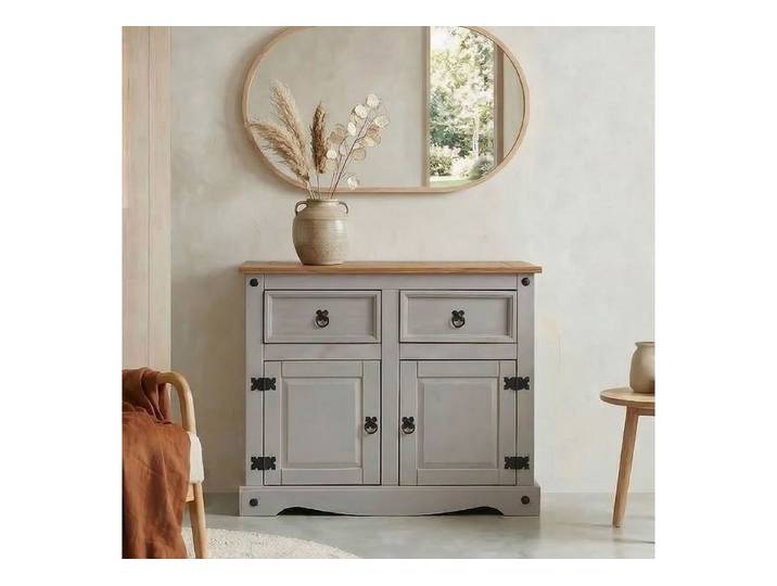 IDIMEX Sideboard RAMON, Mexico Kommode Schrank Kiefer massiv Landhausstil Mexico Möbel