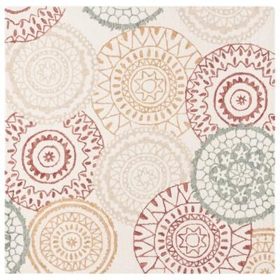 SAFAVIEH Handmade Metro Heinz Boho Mandala Medallion Wool Rug