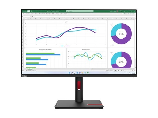 Lenovo ThinkVision T32h-30 - LED-Monitor - 80 cm (31.5") (63D3GAT1EU)