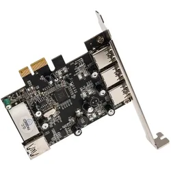 Delock PCI-E Karte > 3 x extern + 1 x intern USB 3.0, Kontrollerkarte