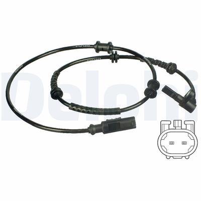 Delphi Sensor, Raddrehzahl [Hersteller-Nr. SS20319] für Fiat