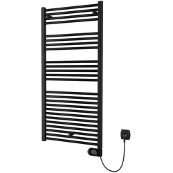 Plieger Radiatore Elettrico per Asciugamani Elba, Heizkörper, Schwarz