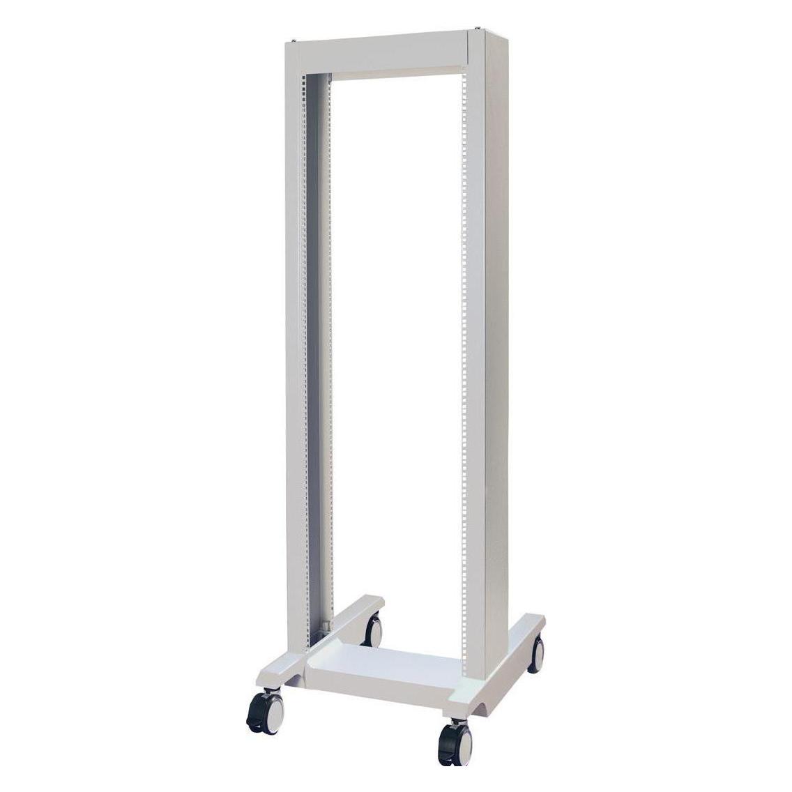 Schroff 19"-Laborgestell, fahrbar - 19"LABORGESTELL 36HE RAL7035 (36 HE, 19 Zoll Rack) (10117498)