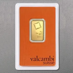 Goldbarren 10g VALCAMBI geprägt