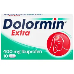 Dolormin Extra 400 mg Ibuprofen bei Schmerzen und Fieber 10 St