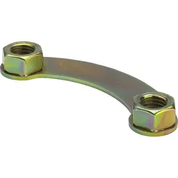 Flansch-Sicher Blende VIEGA G2376 533298 DN32/M16 f.4-Lochflansch, Stahl verzinkt