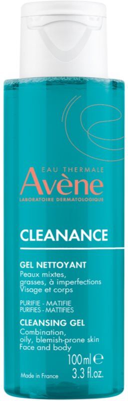 Avène Cleanance Cleansing Gel Reinigungsgel für fettige Haut mit Neigung zu Akne 100 ml