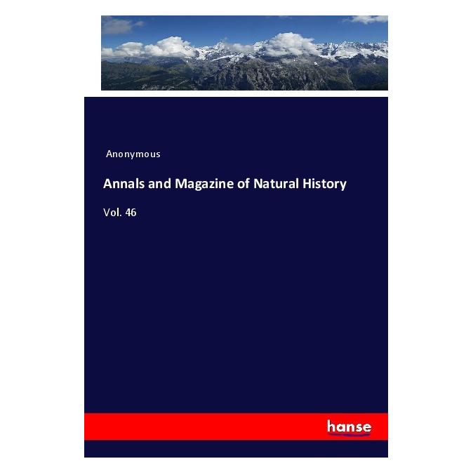 Hansebooks Annals and Magazine of Natural History (Englisch, Softcover, Anonym, Anonymous) (56032922)