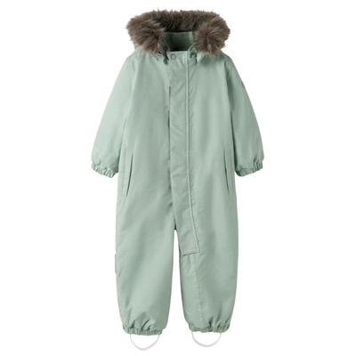 Name it - Kid's Snow10 Suit Melange - Overall Gr 80 grün