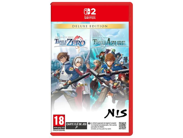 The Legend of Heroes Trails from Zero &amp; Trails to Azure - Édition Deluxe - Switch 2 - Version française