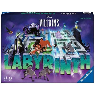 Ravensburger 27271 - Villains Labyrinth - Familienspiel für 2-4 Spieler ab 7 Jahren