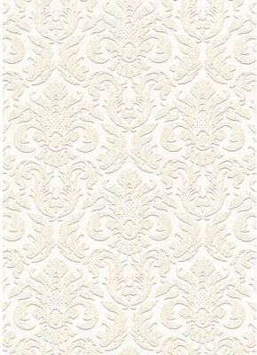 Veer Decor Sculpted Damask Wallpaper