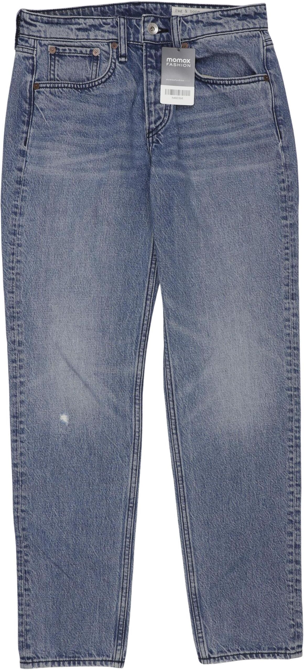 rag & bone Damen Jeans, Blau, Gr. W24, Baumwolle - Second Hand