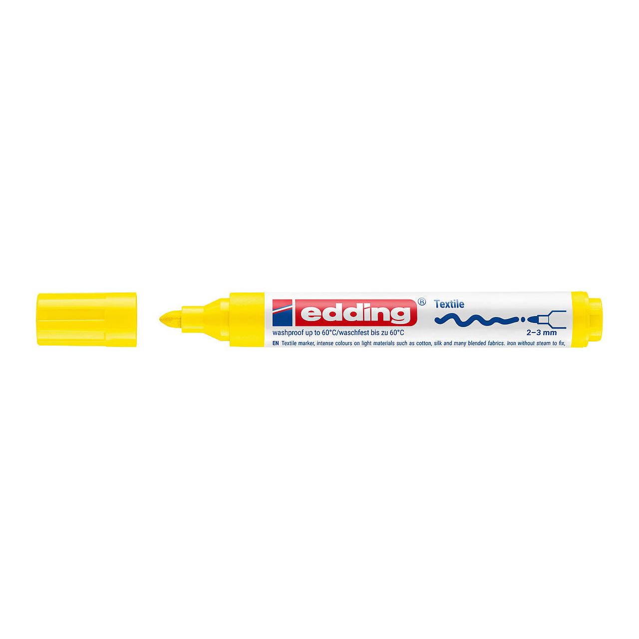 edding 4500 Textilmarker gelb 2,0 - 3,0 mm, 1 St.
