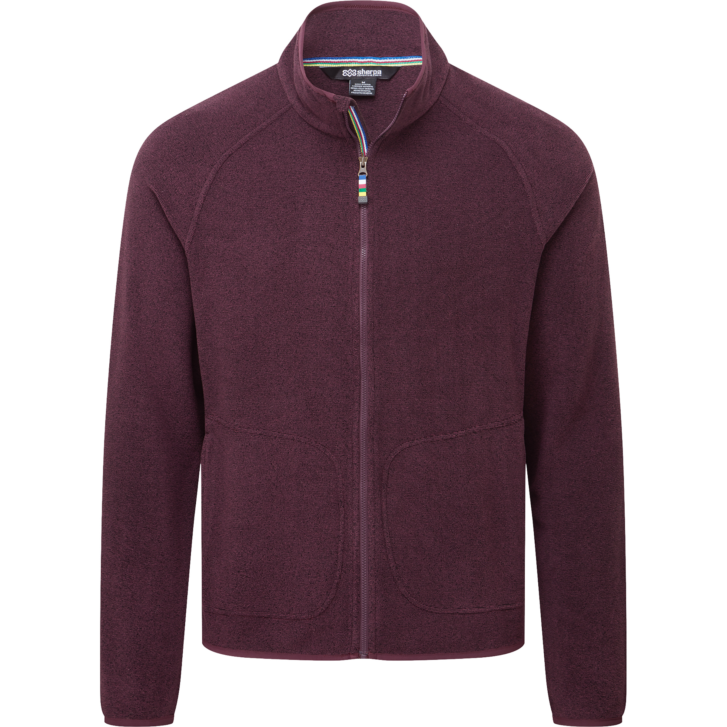 Sherpa Adventure Gear Rolpa Herren Fleecejacke lila Größe L Lifestyle Schnell trocknend