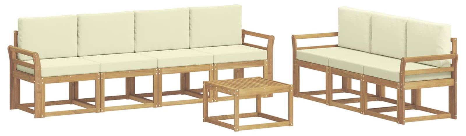Outdoor-Sofagarnitur 7 pcs
