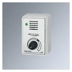 LS Control, Zubehör Belüftungstechnik, Hygrostat ES436 hvid 230VAC IP20