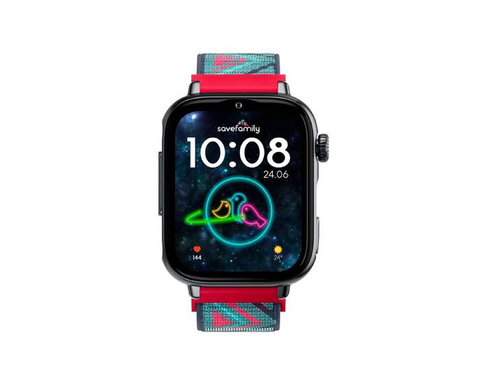 SaveFamily SaveWatch Plus 2 Nano SIM Kinderuhr, GPS, SOS Knopf Smartwatch, SOS-Funktion, GPS, Schulmodus und 2 MP Kamera