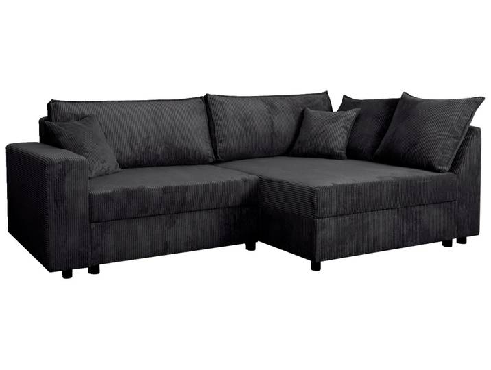 Z2 Ecksofa BREMEN, anthrazit, Cord