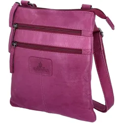 The Skandinavian Brand Damen Ledertasche - Purple