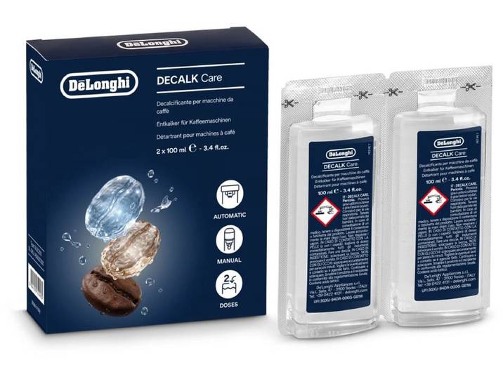 De'Longhi Decalk Care Mini DLSC200 - Koffiemachineontkalker - 2 x 100 ml