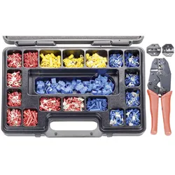 Toolcraft, Zange, Crimpzangen-Set 1004tlg
