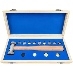 Hammer-Set mit 13 auswechselbaren Einsätzen