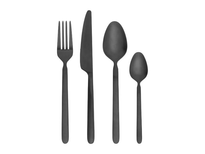 blomus Couverts STELLA noir 16 pièces