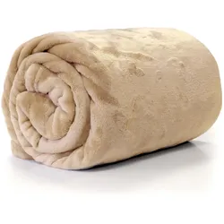 Unique Living  Decke Enzo 130x180cm Honey