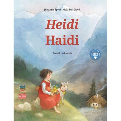 Heidi (Deutsch-Albanisch), Gebundene Ausgabe von Johanna Spyri,Katja Alves, Bilibri, 978-3-695-00560-4