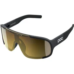 Poc, Unisex, Sportbrille, Aspire Mid Sportbrille (Schwarz, Gold), Schwarz