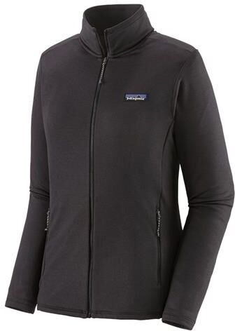 Patagonia Womens R1 Daily Jacket, Ink Black / Black X-Dye