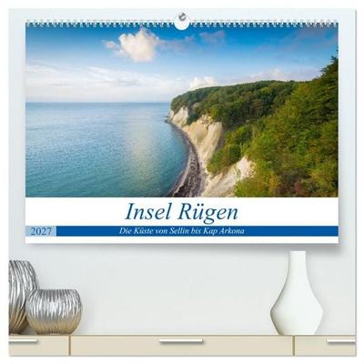Insel Rügen - Die Küste von Sellin bis Kap Arkona (hochwertiger Premium Wandkalender 2027 DIN A2 quer), Kunstdruck in Hochglanz