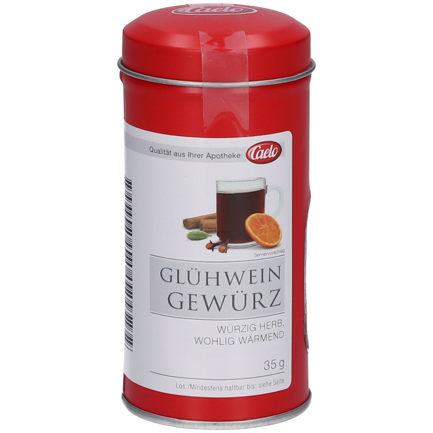 Glühweingewürz Caelo HV-Packung Blechdose 35 g Pulver