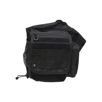 Rucksack BRANDIT "Brandit Travel Side Bag", Herren, Gr. onesize, schwarz, Polyester, unifarben, Taschen Rucksack