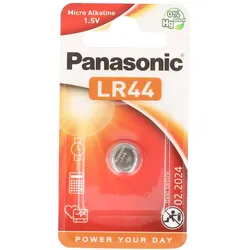 Panasonic LR44 V13GA, A76, 82, LR1154, 357A Knopfzelle