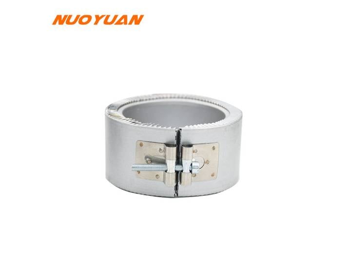 Bande chauffante en céramique pour machine de moulage par injection, buse gainée en aluminium, ID 74x50mm, 230V, 500W, 300-500, Louvain