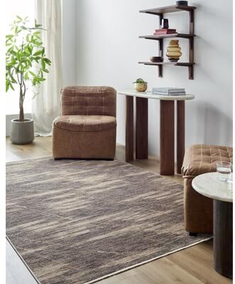 Frank Lloyd Wright Foundation by Livabliss Usonia Collection Casual Abstract Area Rug