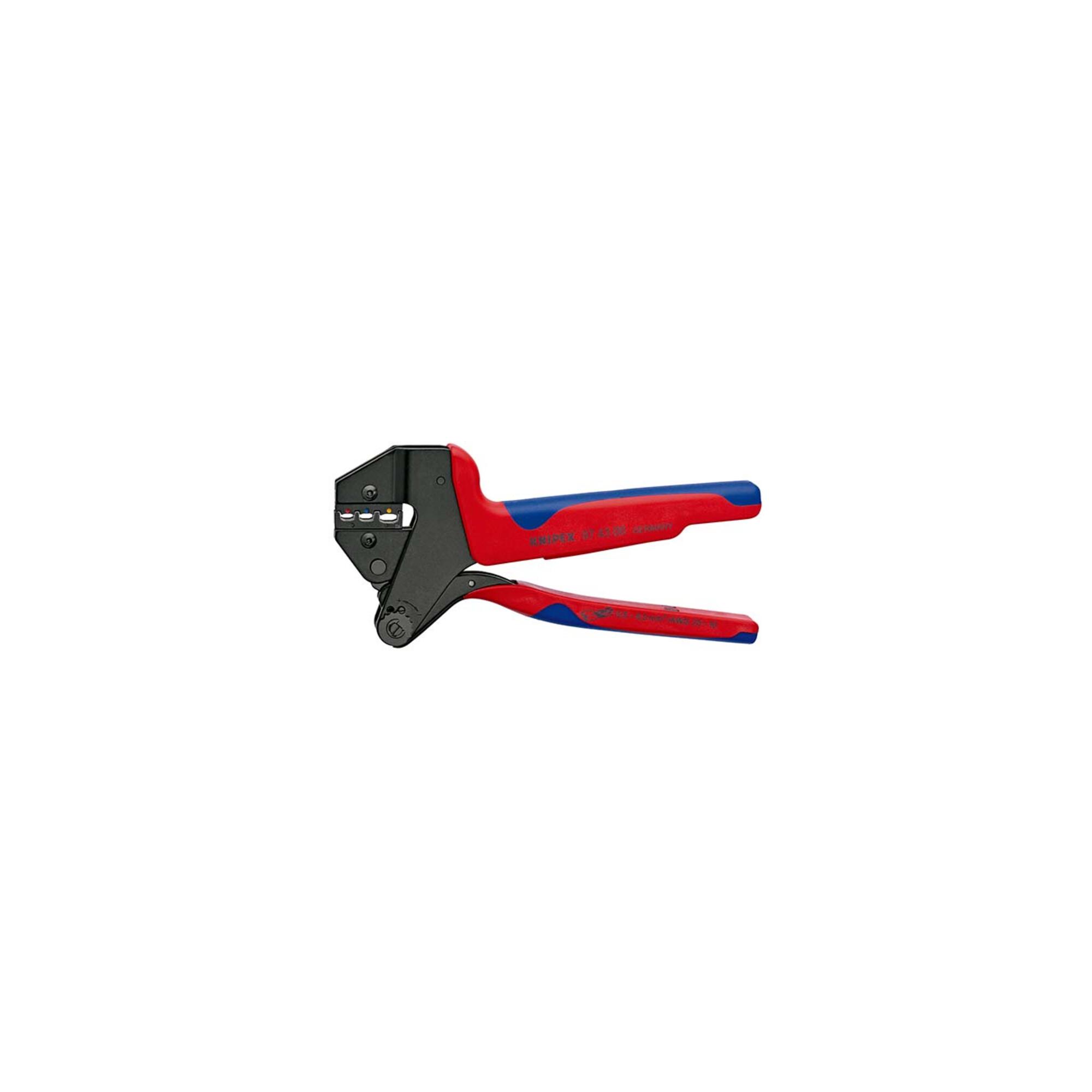 Knipex 97 43 06 Crimp-Systemzange mit Crimpeinsätzen)