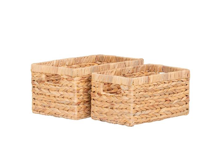 Korb Possa 2er-Set 24 x 18 x 35cm Braun