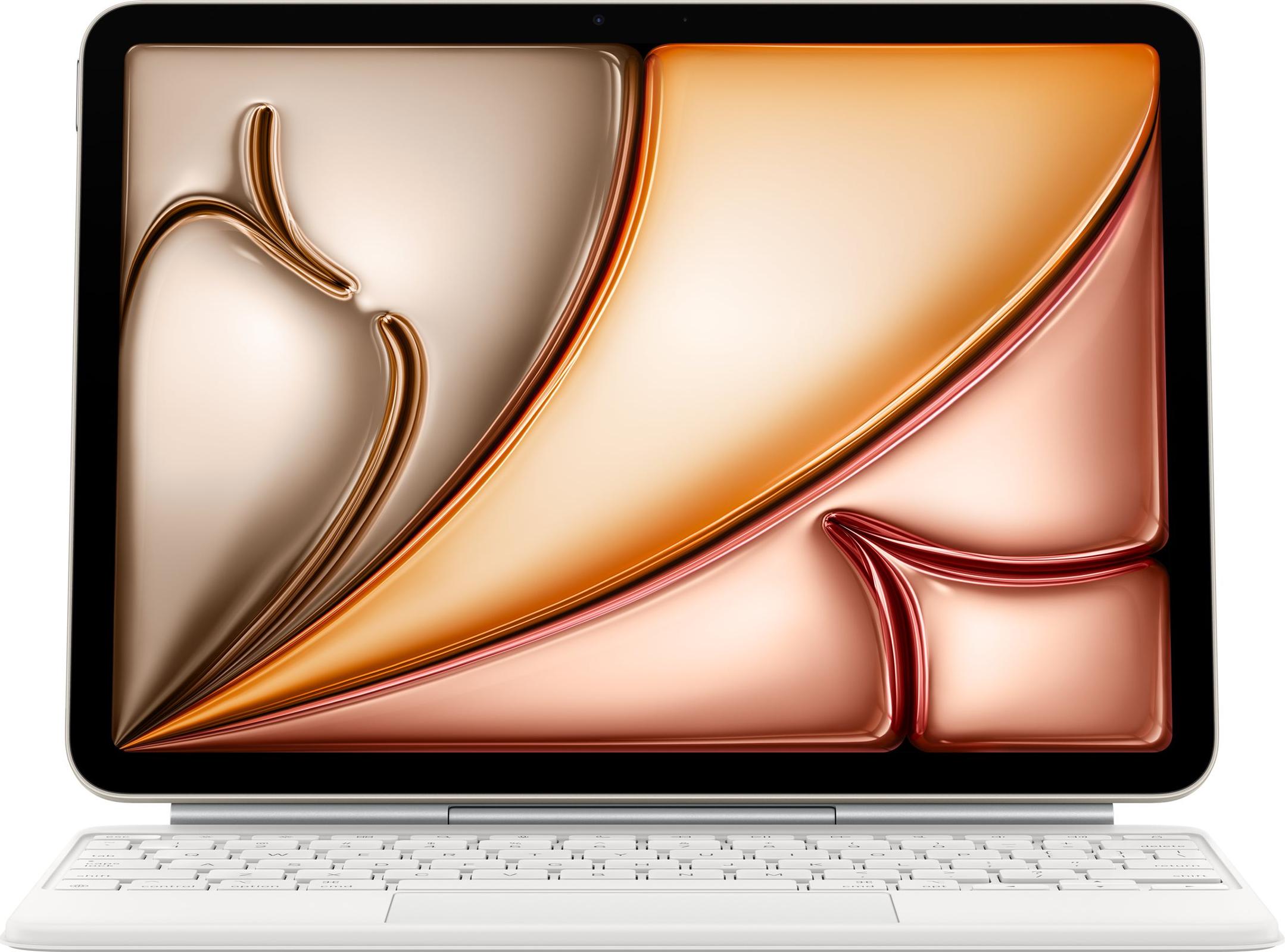 Apple Magic Keyboard, QWERTZ, Schweiz, Trackpad, Scherenschalter, Apple, iPad Air 11-inch (M3) iPad Air 11-inch (M2) iPad Air (5th generation) iPad Air (4th generation)