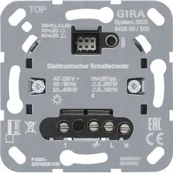 Gira 540500 S3000 elektr. Schalteins. Einsatz