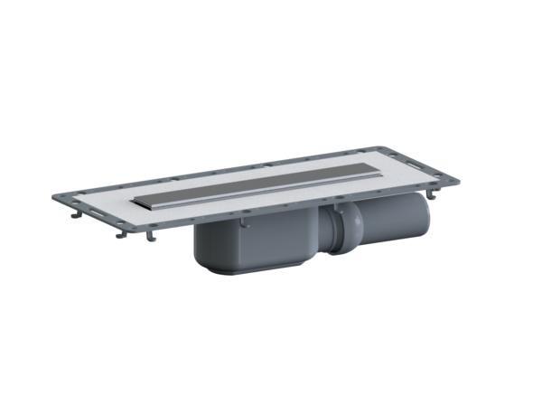 Dallmer Duschrinne TistoLine Plan Abdeckung Design 300 mm, DN 50 530202