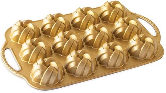Nordic Ware Braided Bundtlette Pan