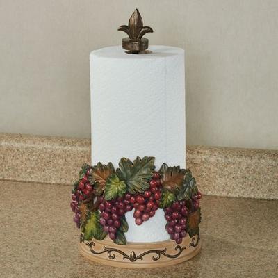 Touch of Class Grape Arbor Paper Towel Holder Port , Port
