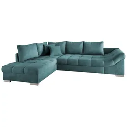 Wohnlandschaft Alvito Petrol Nylon/Mikrofaser