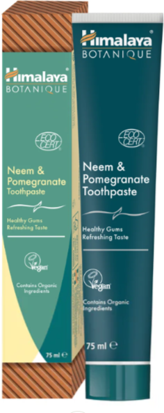 Himalaya Dentifrico Botanique 75 ml Ecocert Neem & Granada