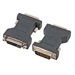 EFB EB468 DVI-D Adapter, DVI-D 24+1 auf DVI-I 24+5, St.-Bu., schwarz